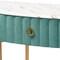 Baxton Studio Beale Velvet and Gold Finished 1-Drawer Console Table with Tabletop 173-11030 - alternate 9